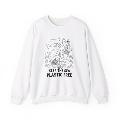 Keep the Sea Plastic Free Crewneck Sweatshirt