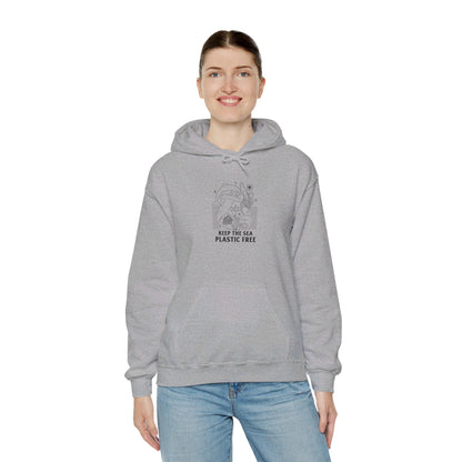 Keep The Sea Plastic Free Hooded Sweatshirt