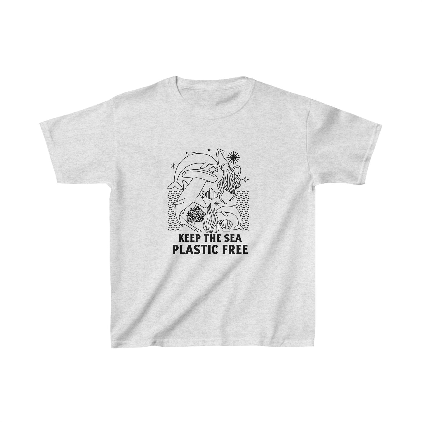 Keep the Sea Plastic Free Kids T-Shirt