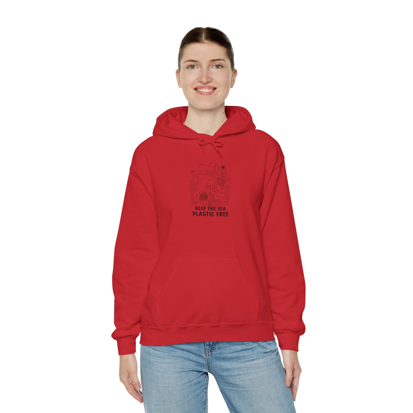 Keep The Sea Plastic Free Hooded Sweatshirt