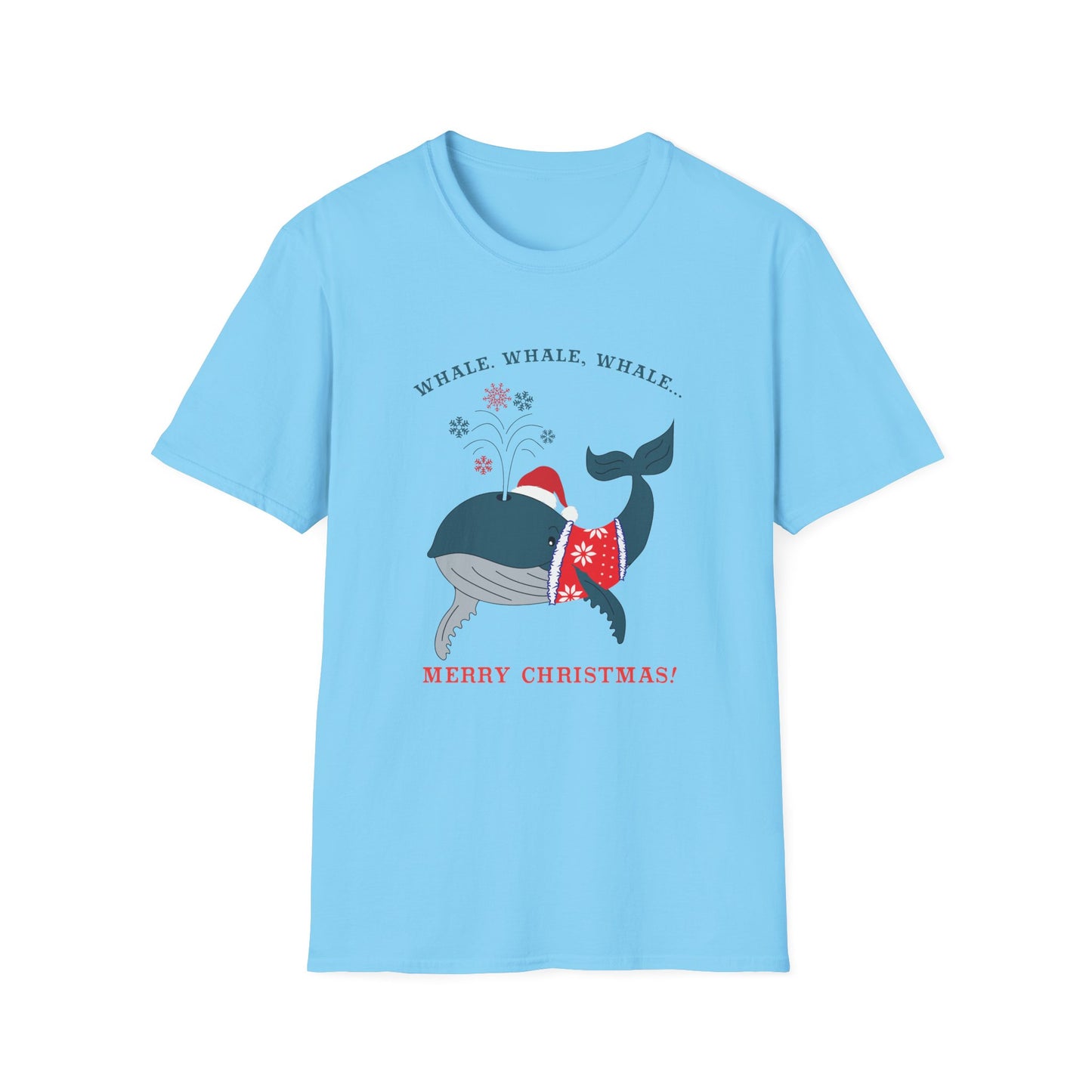 Whale Whale, Merry Christmas T-Shirt - Festive and Fun Holiday Wear