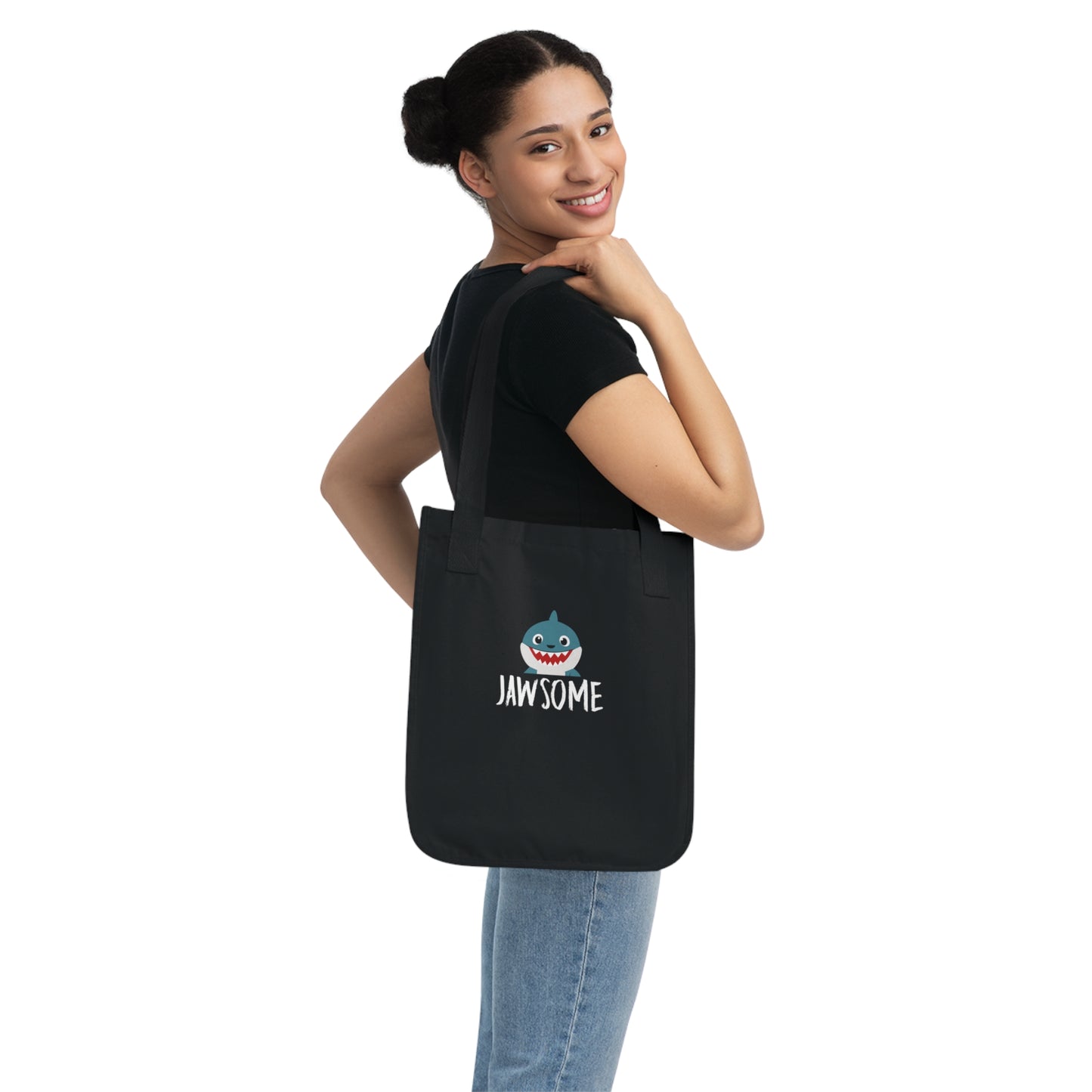 Be Jawesome Organic Canvas Tote Bag