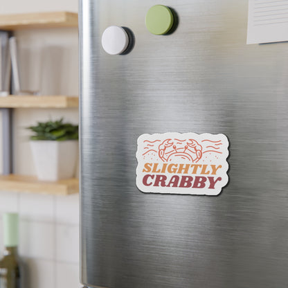 Slightly Crabby Die-Cut Magnets