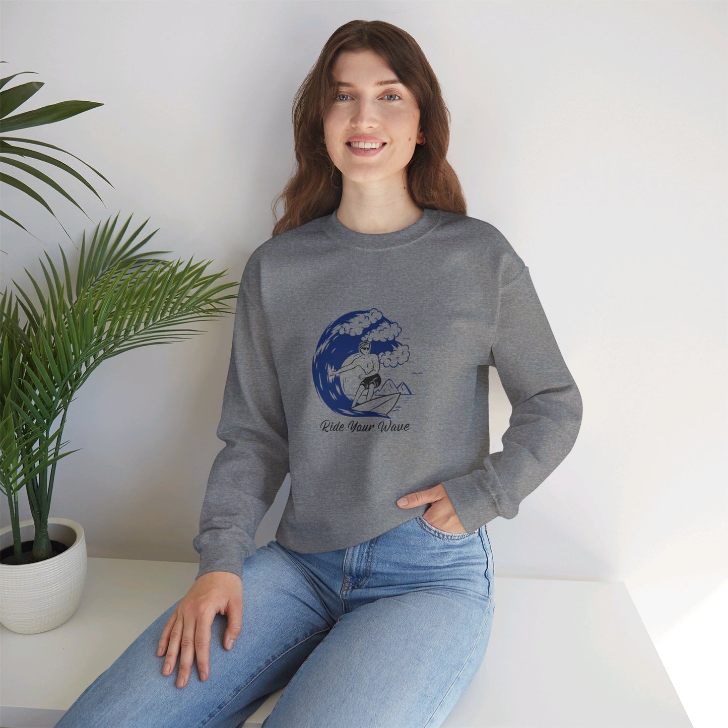 Ride Your Wave Crewneck Sweatshirt