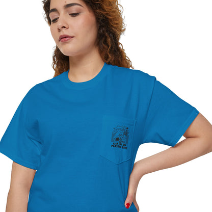 Keep the Sea Plastic Free Pocket Tee