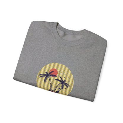 Beach Vibes Good Times Crewneck Sweatshirt