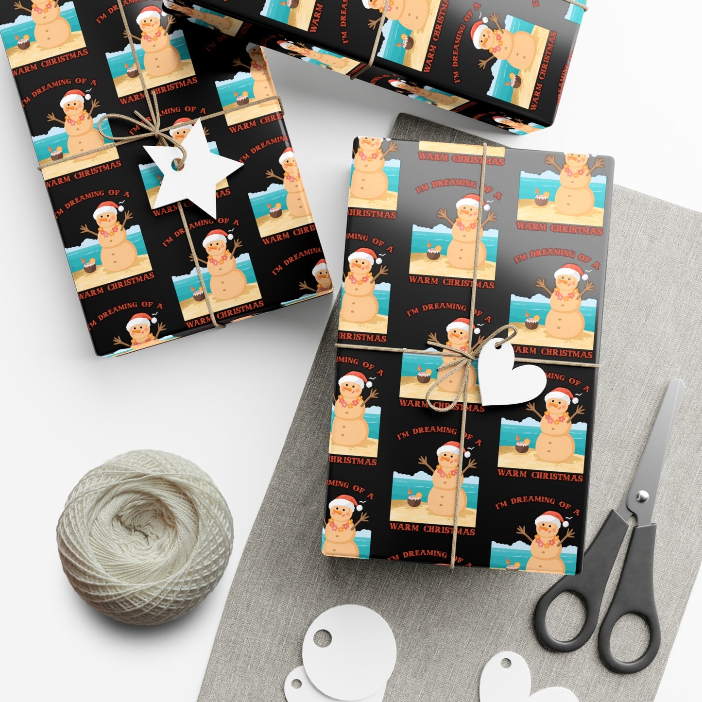 Holiday Gift Wrap - I'm Dreaming of a Warm Christmas