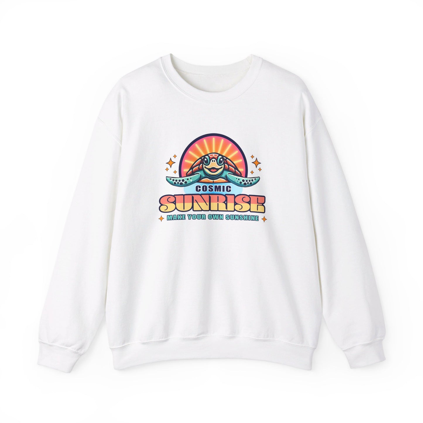 Cosmic Sunrise Apparel Crewneck Sweatshirt