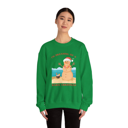 Unisex Crewneck Sweatshirt - I'm Dreaming of a Warm Christmas