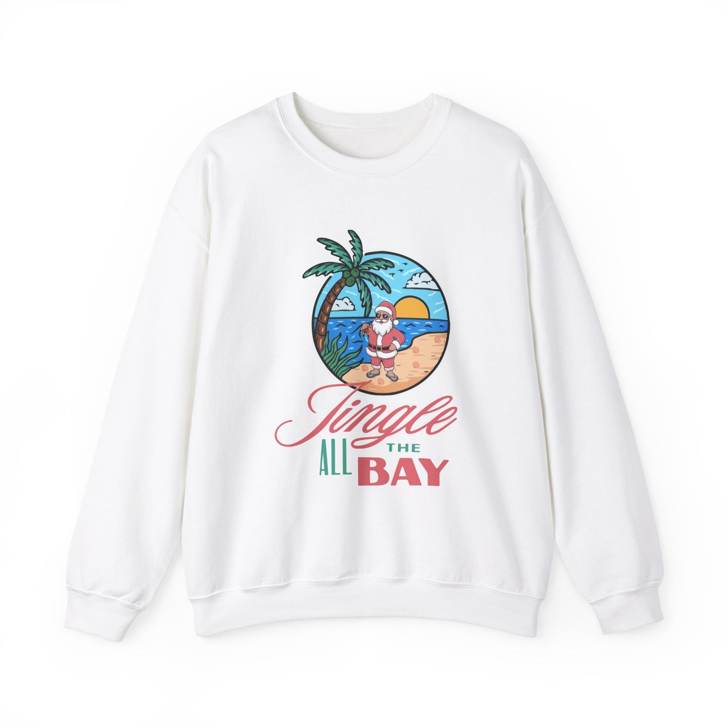 Unisex Crewneck Sweatshirt - Jingle All the Bay Design