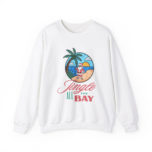 Unisex Crewneck Sweatshirt - Jingle All the Bay Design