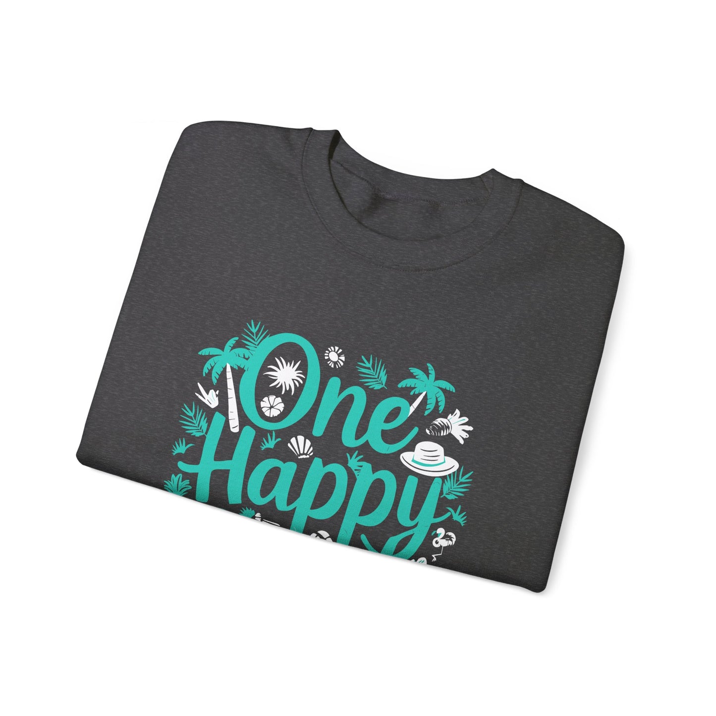 One Happy Beach Crewneck Sweatshirt