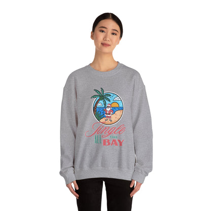 Unisex Crewneck Sweatshirt - Jingle All the Bay Design