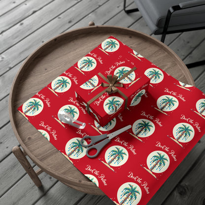 Holiday Gift Wrap - Deck the Palms