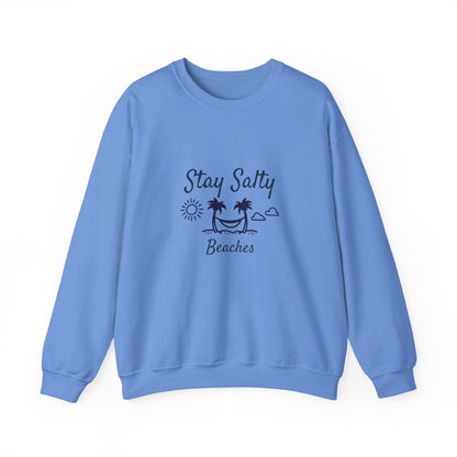 Stay Salty Beaches Crewneck Sweatshirt