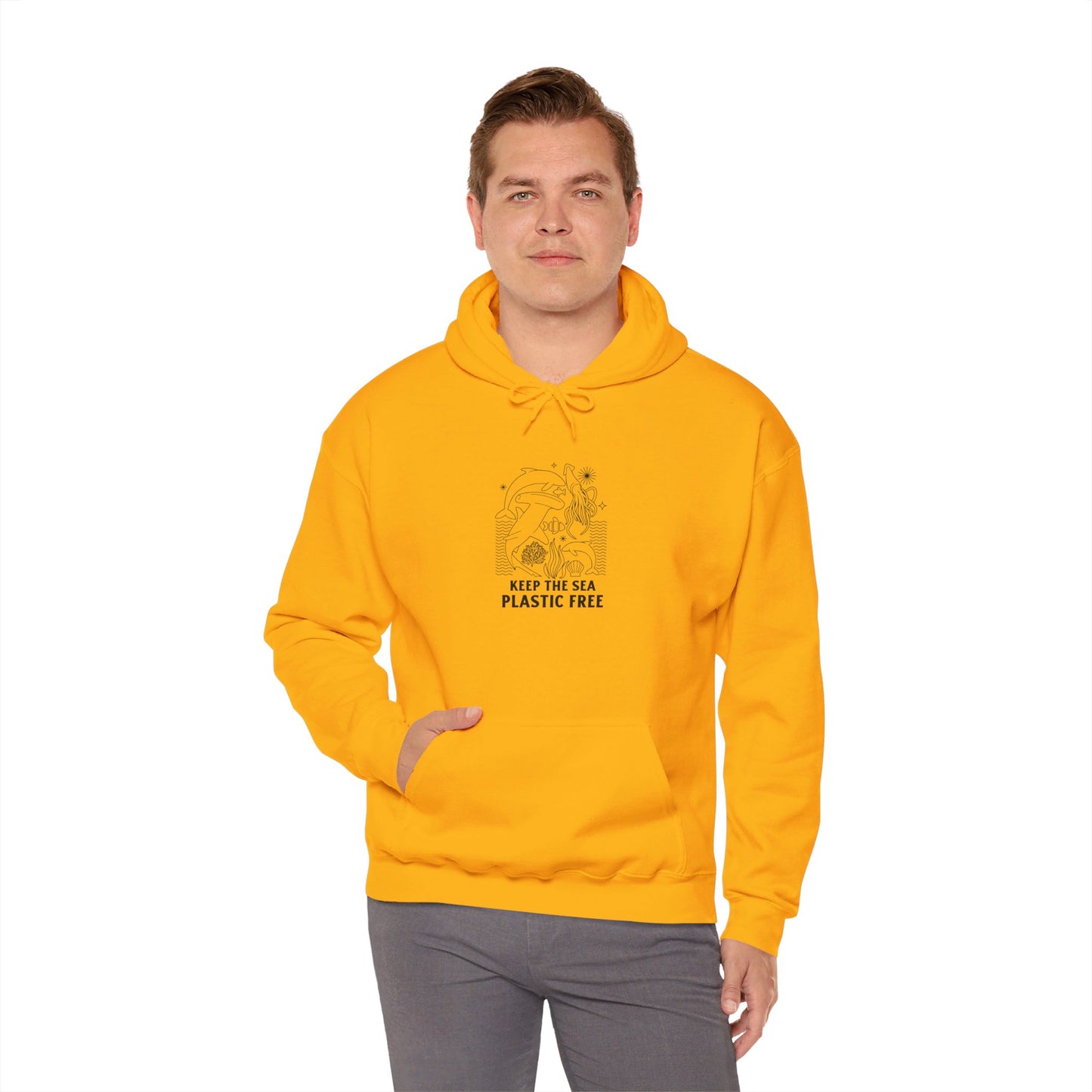 Keep The Sea Plastic Free Hooded Sweatshirt