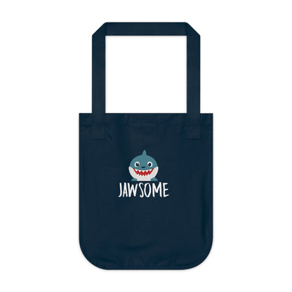 Be Jawesome Organic Canvas Tote Bag