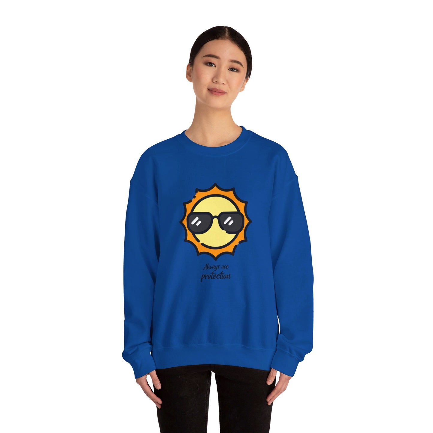 Always Use Protection Crewneck Sweatshirt