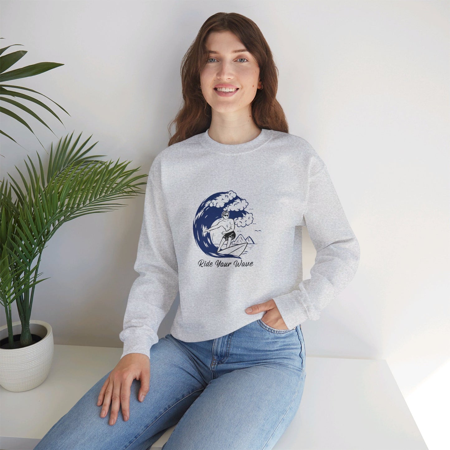 Ride Your Wave Crewneck Sweatshirt