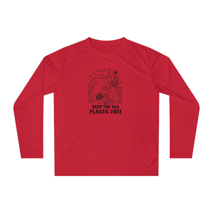 Keep The Sea Plastic Free Performance Long Sleeve Shirt