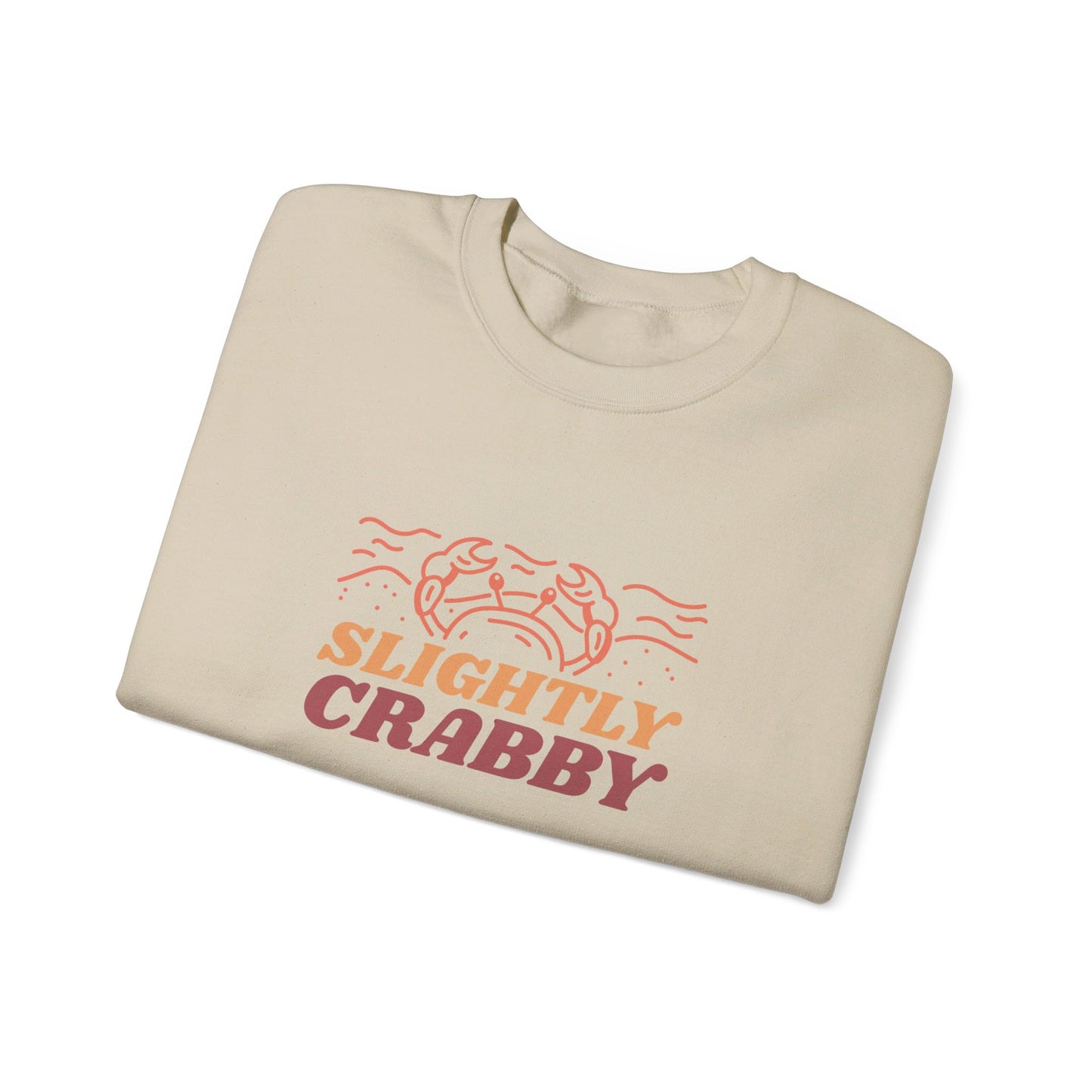 Slightly Crabby Crewneck Sweatshirt