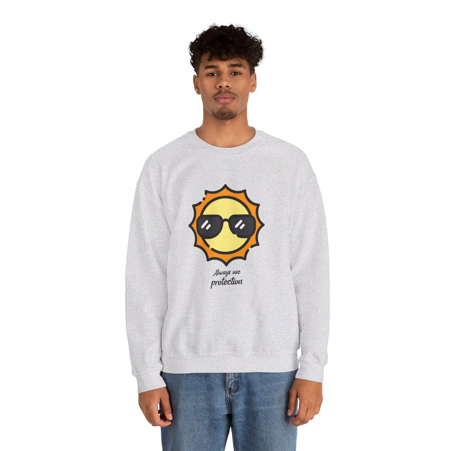 Always Use Protection Crewneck Sweatshirt