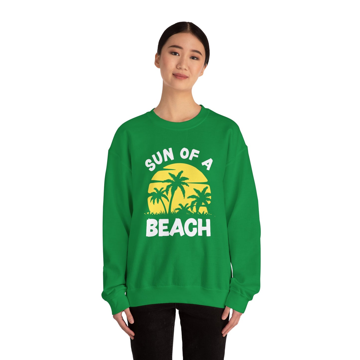 Sun of a Beach - Unisex Crewneck Sweatshirt