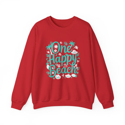 One Happy Beach Crewneck Sweatshirt