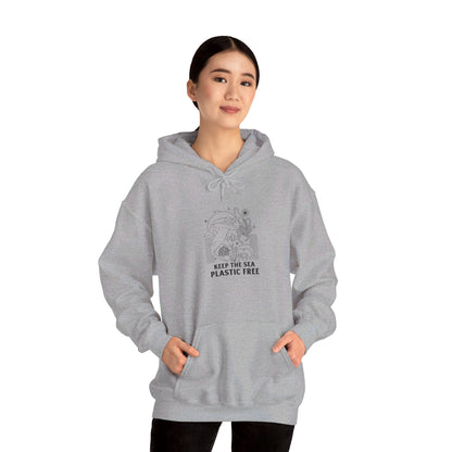 Keep The Sea Plastic Free Hooded Sweatshirt