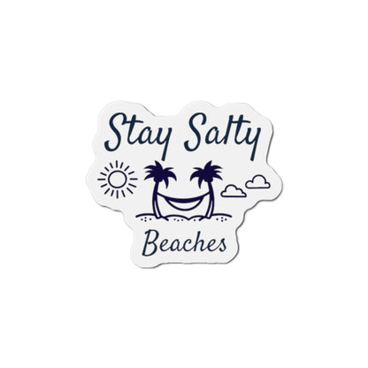 Stay Salty Beaches Die-Cut Magnets