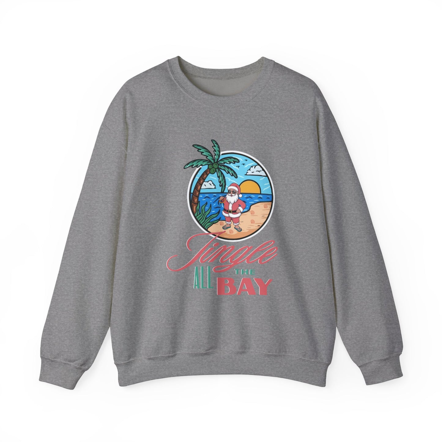 Unisex Crewneck Sweatshirt - Jingle All the Bay Design