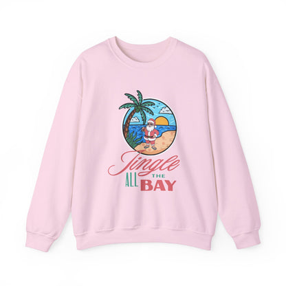 Unisex Crewneck Sweatshirt - Jingle All the Bay Design