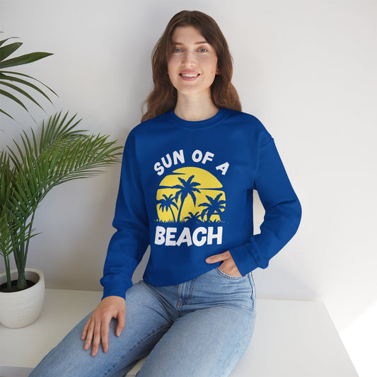 Sun of a Beach - Unisex Crewneck Sweatshirt