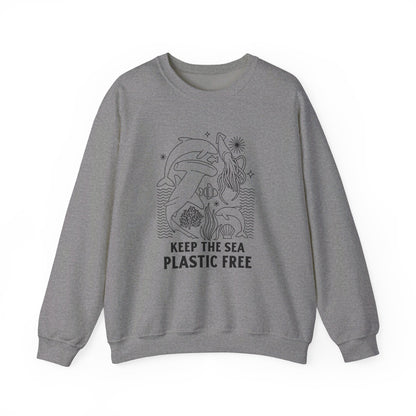 Keep the Sea Plastic Free Crewneck Sweatshirt