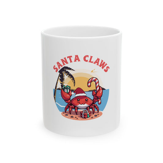 Ceramic Coffee Mug - Santa Claws