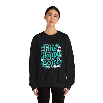 One Happy Beach Crewneck Sweatshirt