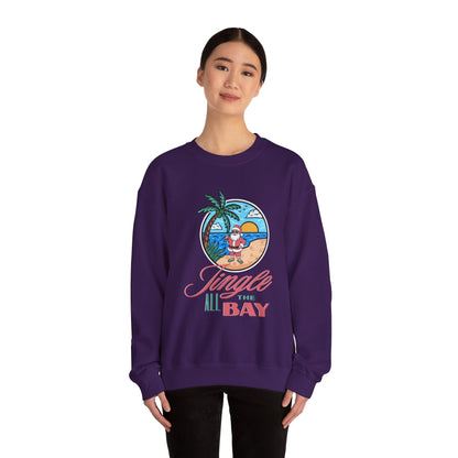 Unisex Crewneck Sweatshirt - Jingle All the Bay Design